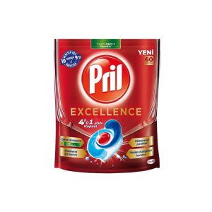 قرص ماشین ظرفشویی پریل مدل Excellence تعداد 40 عددی