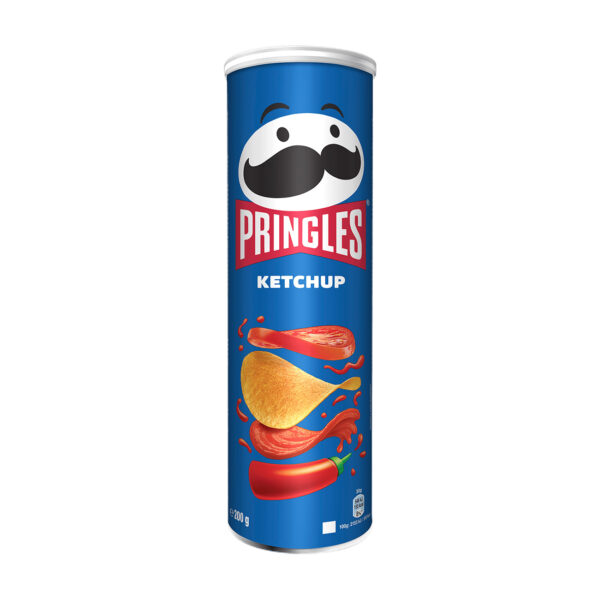 چیپس پرینگلز Pringles با طعم کچاپ – 165 گرمی