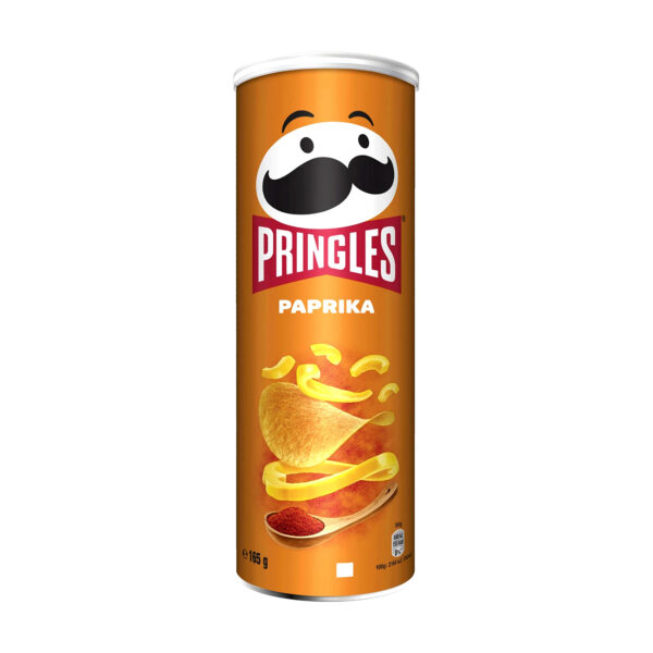 چیپس پرینگلز Pringles با طعم فلفل پاپریکا – 165 گرمی
