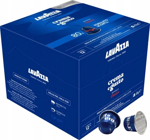 Kapsulki-NESPRESSO-LAVAZZA-Crema-Gusto-CLASSICO-80