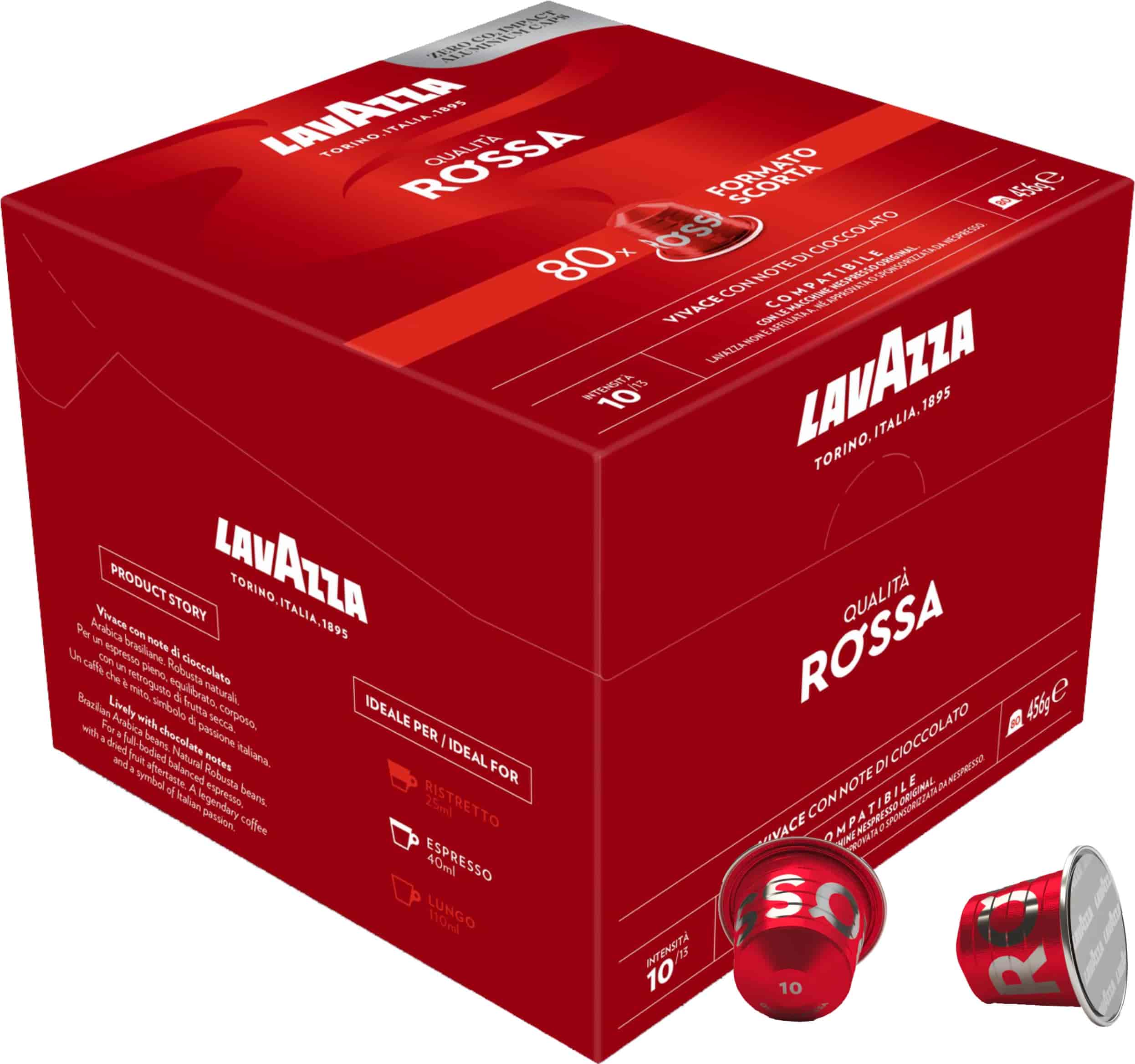 Kapsulki-NESPRESSO-LAVAZZA-Qualita-ROSSA-80-szt-min