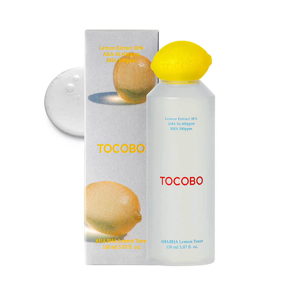 تونر-AHA-و-BHA-لیمو-توکوبو-Tocobo-AHA-BHA-Lemon-Toner-150ml