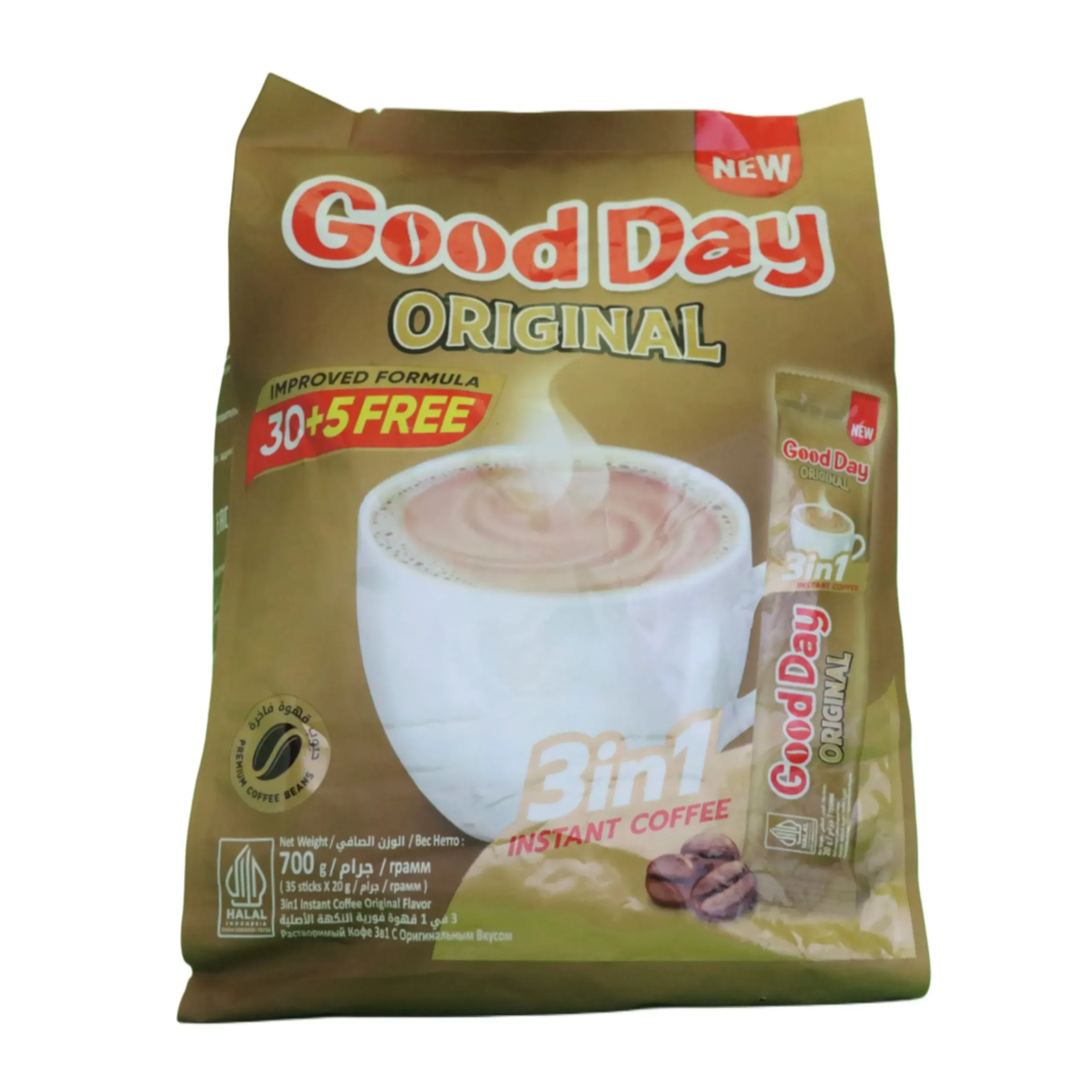 کافی میکس اورجینال 5+30 عددی گوددی (GOOD DAY)